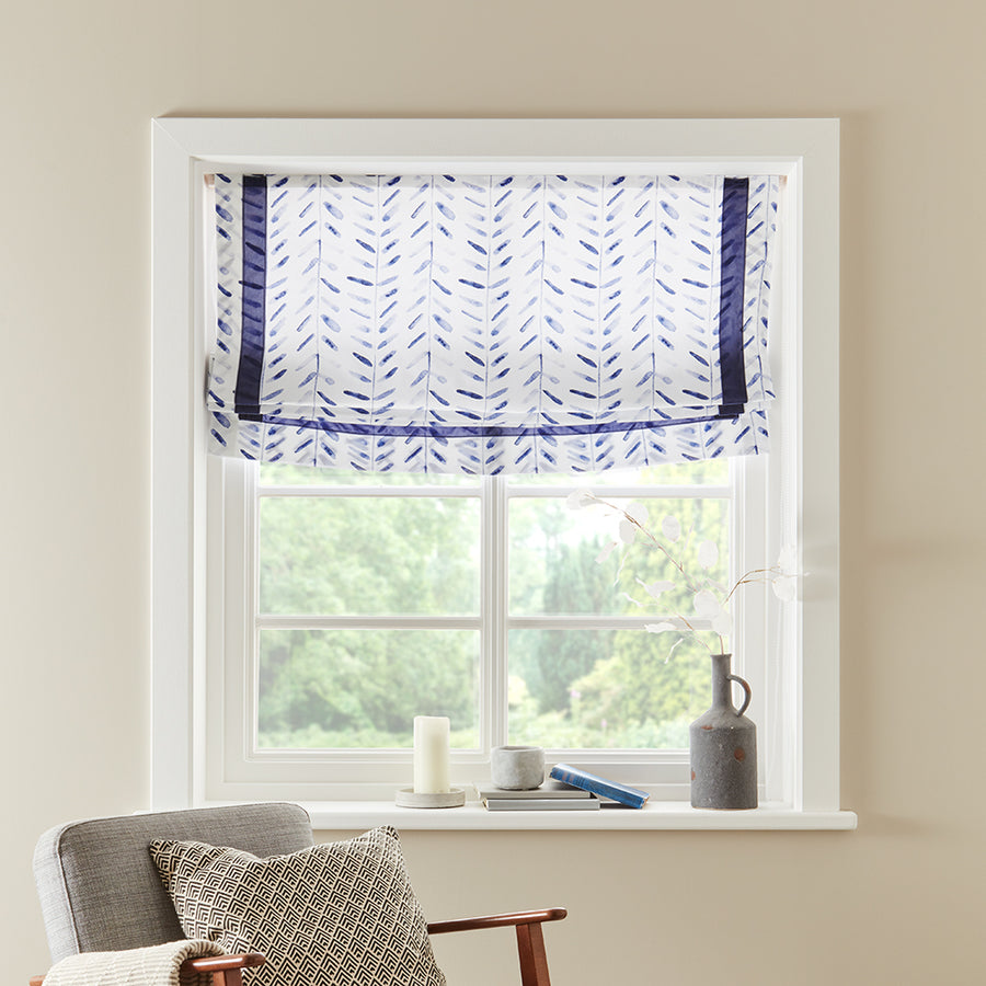 Custom Roman shade inspiration for a nursery