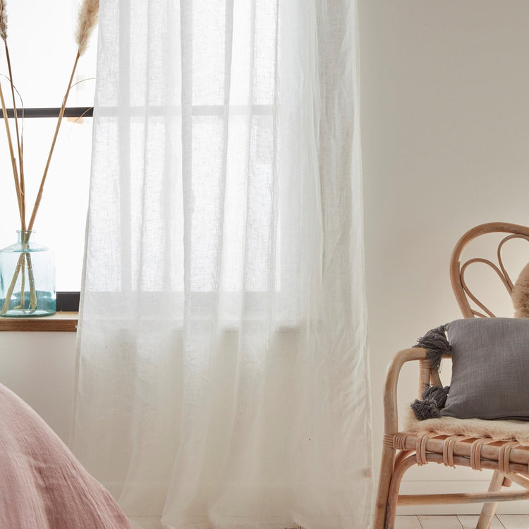Sheer Linen Curtains