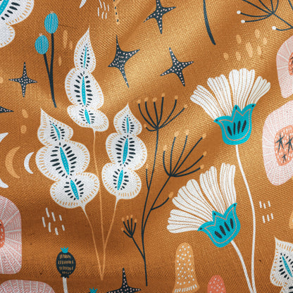 Designer Fabric - 'Warm Floral'