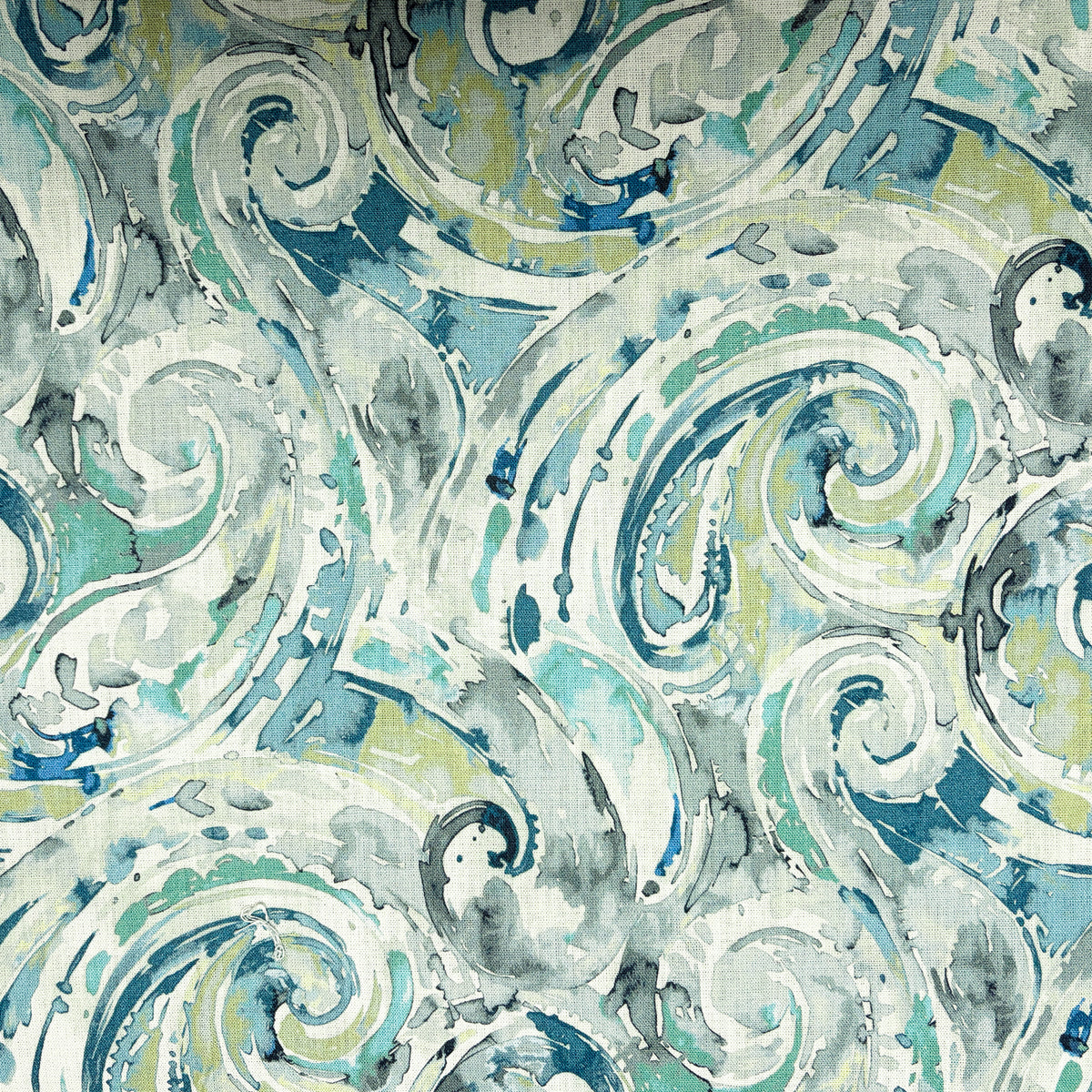 Mill Creek Vanden-Riverpark - Printed Cotton Drapery Fabric by the Yard/Meter.