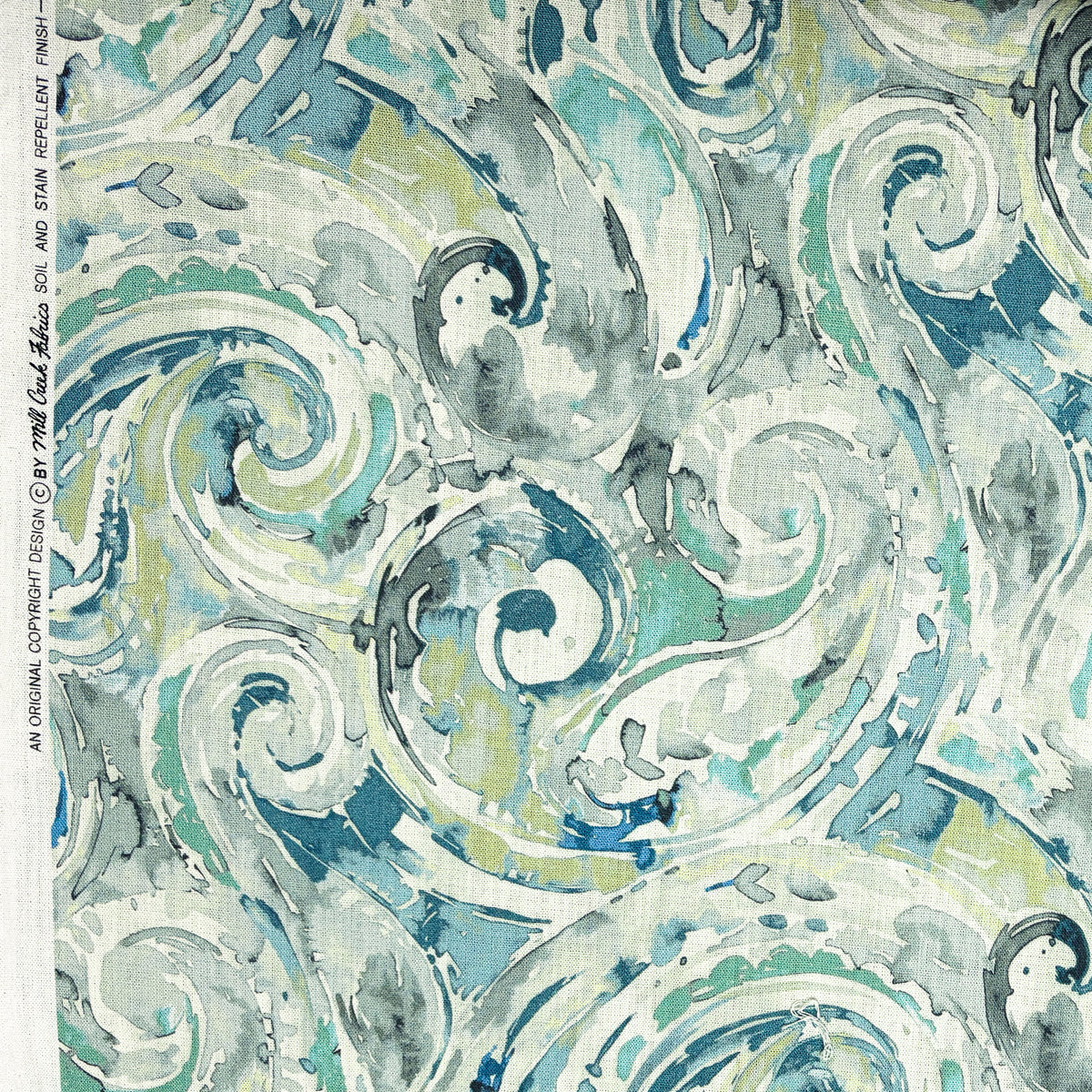 Mill Creek Vanden-Riverpark - Printed Cotton Drapery Fabric