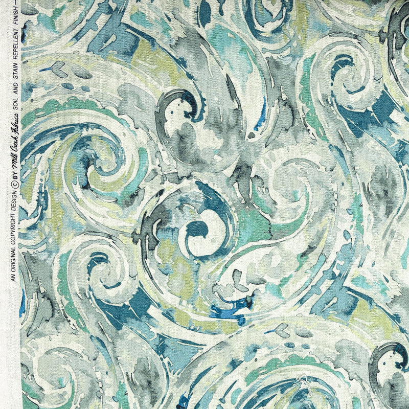 Mill Creek Vanden-Riverpark - Printed Cotton Drapery Fabric