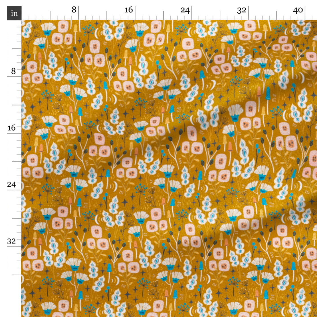 Designer Fabric - 'Warm Floral'