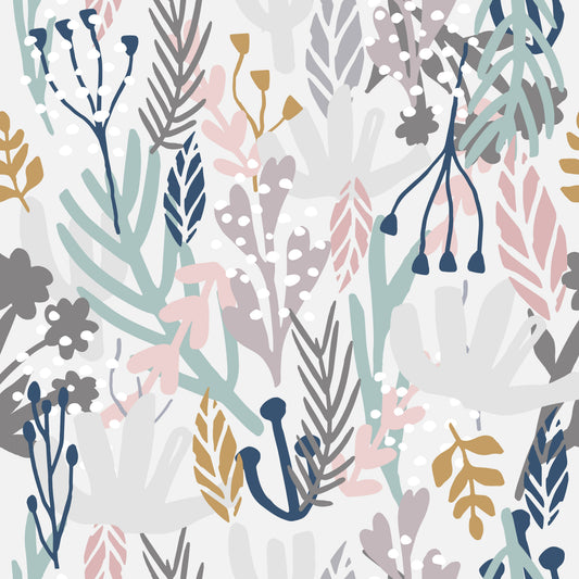 Designer Fabric - 'Wildflower Harmony'