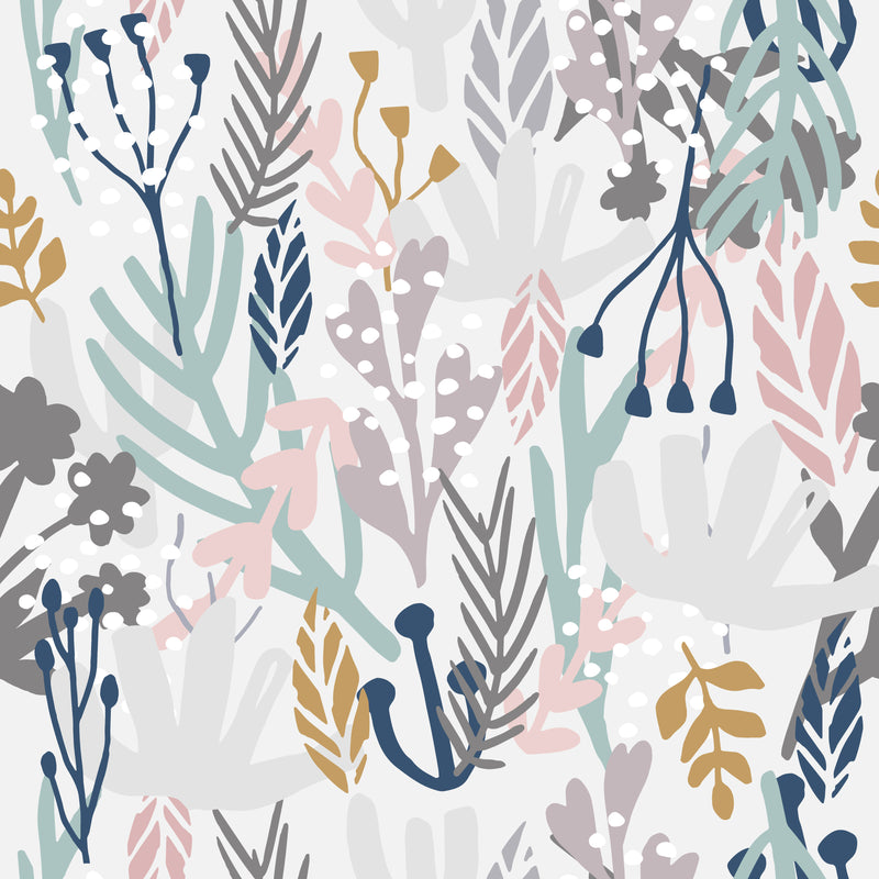 Designer Fabric - 'Wildflower Harmony'