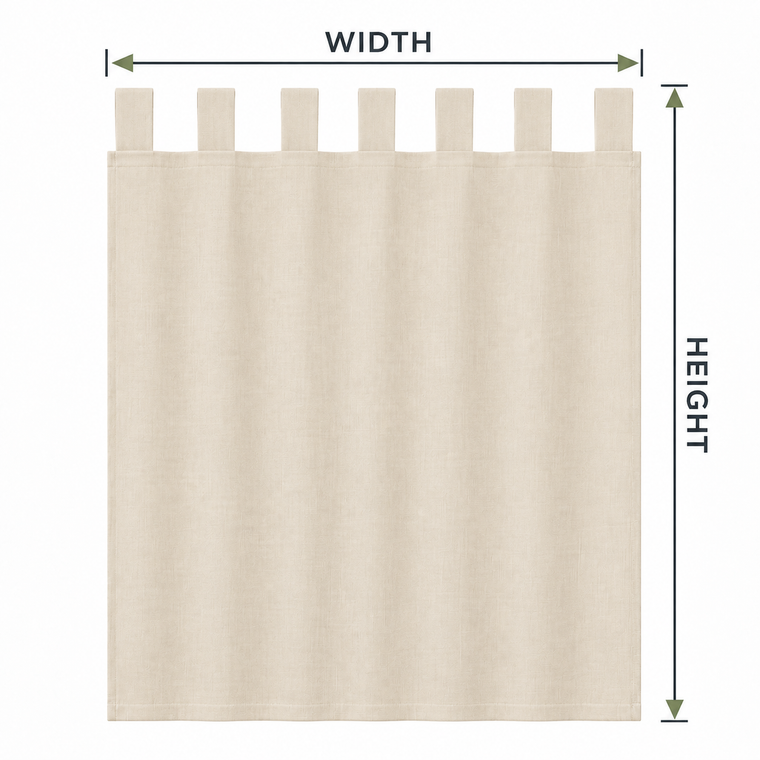 Curtain size guide