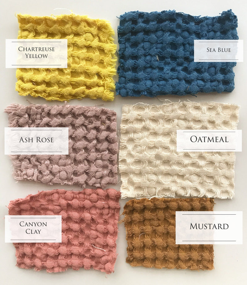 European Linen Fabric & Color Options