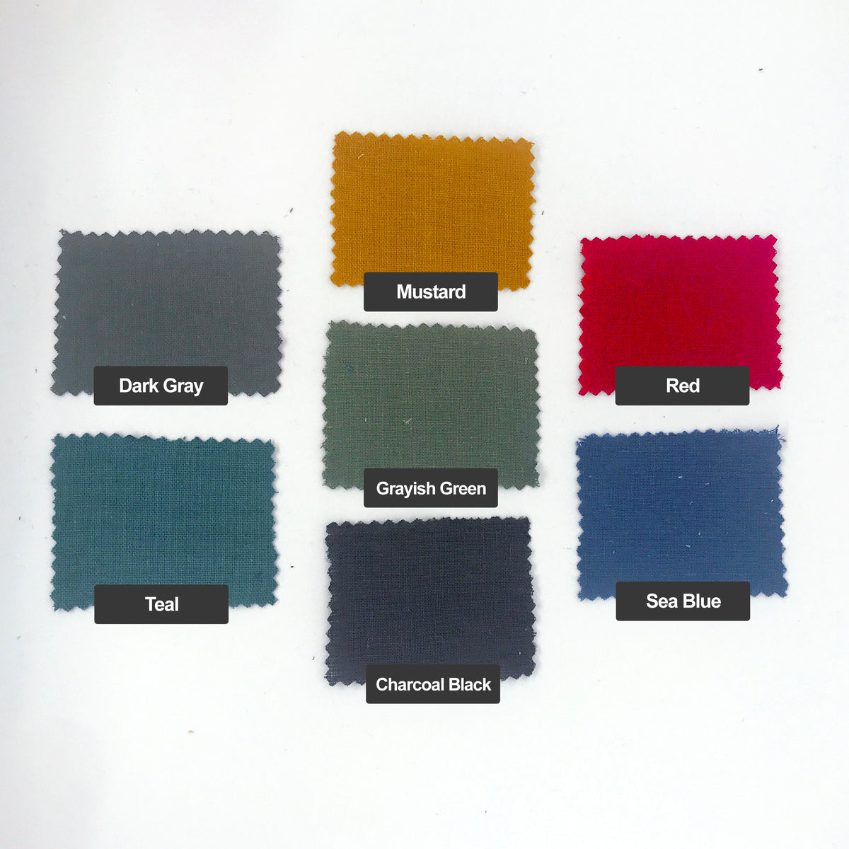 European Linen Fabric & Color Options