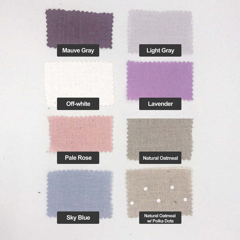 European Linen Fabric & Color Options