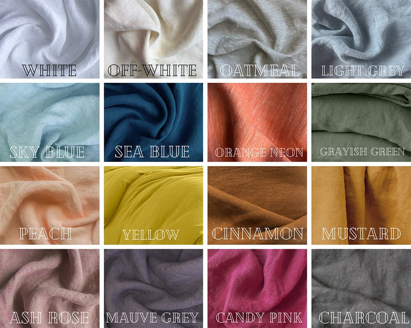 Clearance! Ready-to-Ship Round Linen Tablecloth with Ruffle, Coffee Table Tablecloth, Kitchen Décor Tablecloth Table Décor Tablecloth