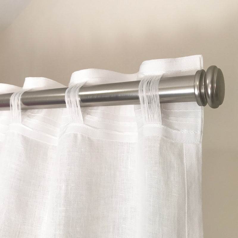 Custom Velvet Back Tab Curtains with Multifunctional Heading Tape