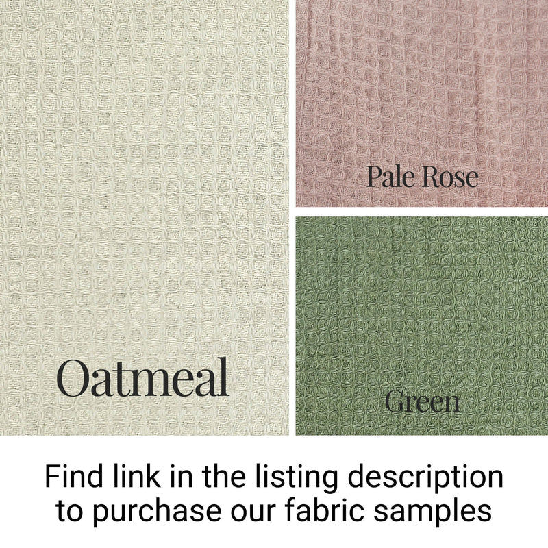 Waffle Linen Cotton Kitchen Hand Towel