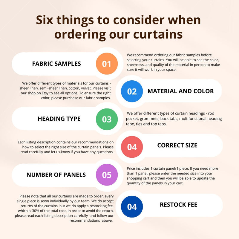 Linen Curtains Ripple Fold, Semi Sheer Linen Curtains, Living Room Curtains, Extra Long Linen Curtains, Window Treatment Natural Linen