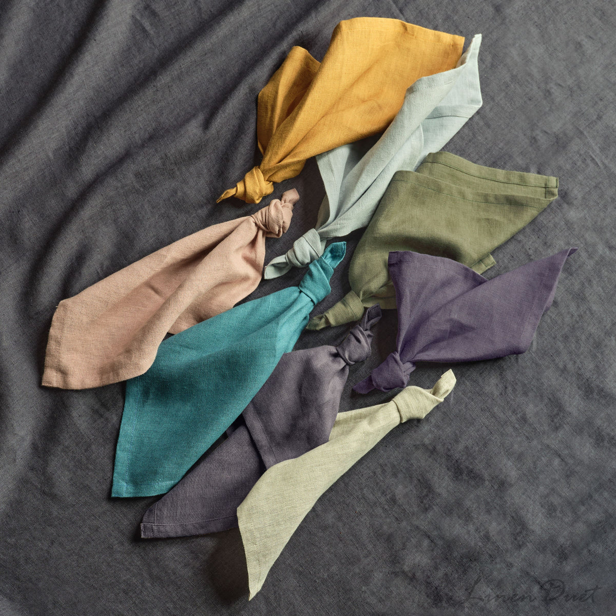 Custom Fabric Napkin Sewing Service – Handmade Napkins by Linden Studio