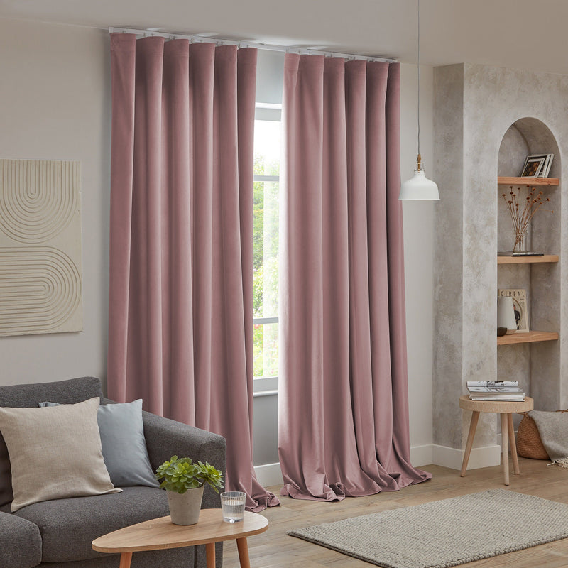 Velvet Ripple Fold Curtain Panel