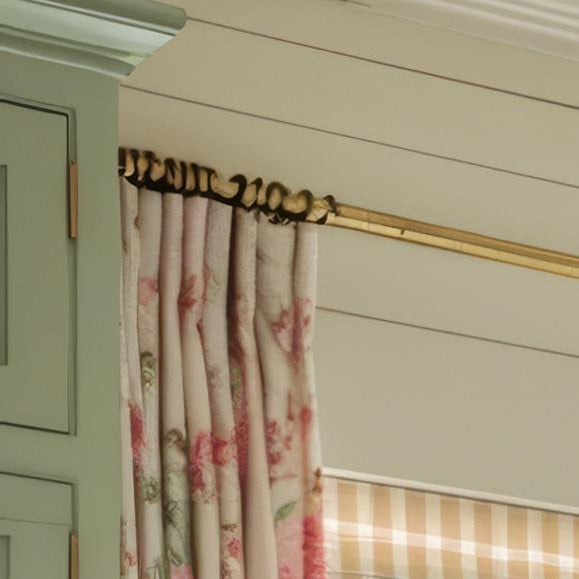 Custom Pleated Curtains Made from Your Own Fabric