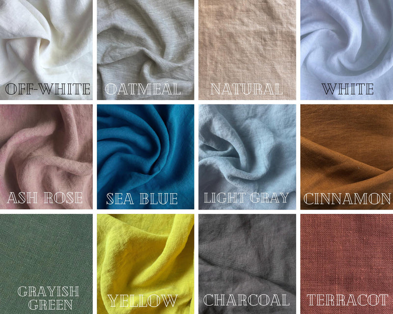 Handmade Natural Linen Flat Sheet