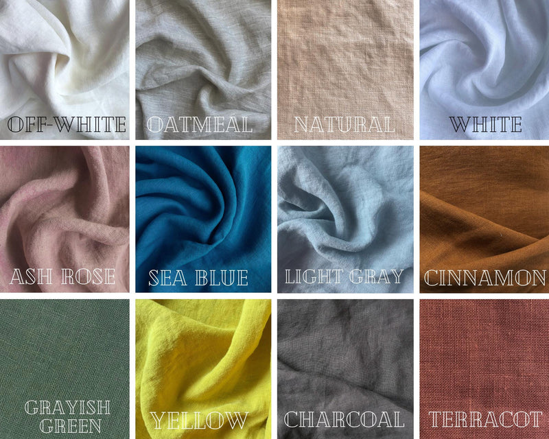 Natural Linen Fitted Sheet – Handmade European Linen Bed Sheet