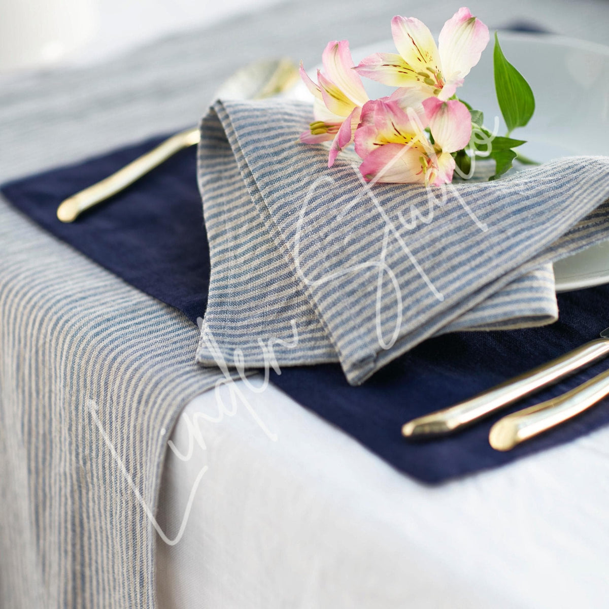 Custom Fabric Napkin Sewing Service – Handmade Napkins by Linden Studio