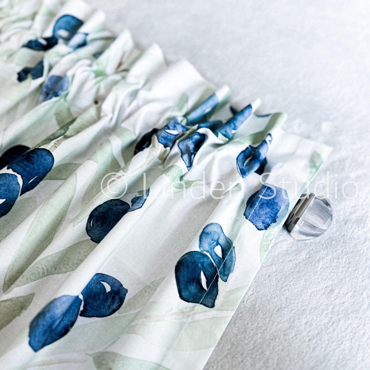 Custom Curtain Valance Sewing Service – Made from Your Fabric