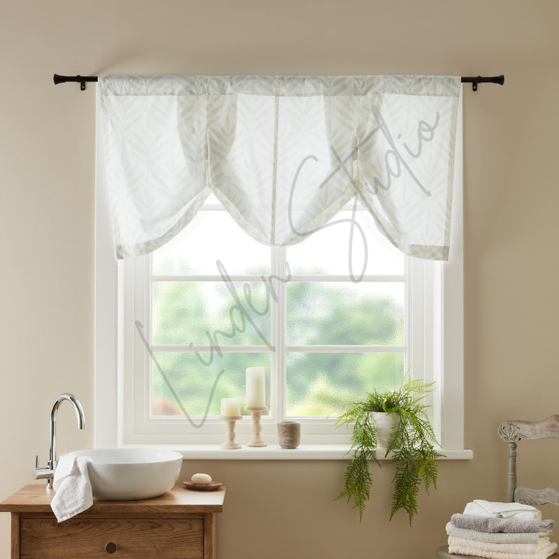 Custom Handmade Balloon Valance – Sewn from Your Fabrics